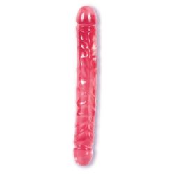 Jellies Jr Double Dong 12 Inch - Pink main