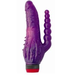 Jelly Caribbean Tango Double Dong Purple Vibrator main