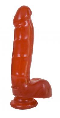 Jelly Jewels C*ck And Balls With Suction Cup 8 Inch Ruby main
