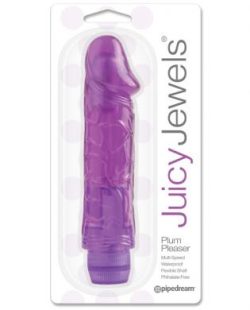 Juicy jewels plum teaser vibrator - purple main