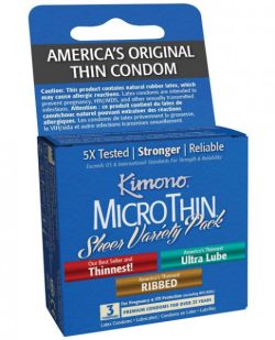 Kimono Micro Thin Condoms Variety Pack 3 Box main