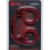 Kink Hogtied Bind & Tie Wrist Or Ankle Cuffs Hemp Red second