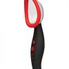 Kink Pumped Pussy Pump Rechargeable Vibrating Black Red main