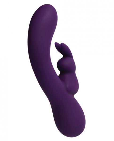 Kinky bunny plus rechargeable dual vibe deep purple main