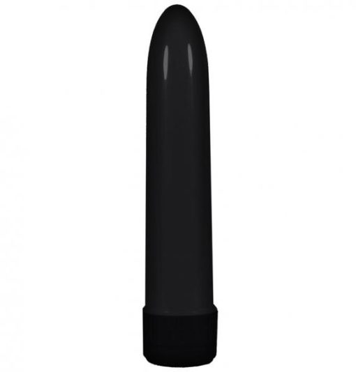 Ladys Choice 5 inch Plastic Vibrator - Black main