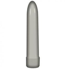 Ladys Choice 5 inch Plastic Vibrator - Off White main