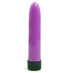 Ladys Choice 5 inch Plastic Vibrator - Purple main