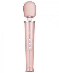 Le Wand Petite Rechargeable Massager  Rose Gold main