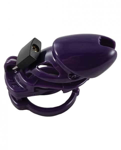 Locked In Lust The Vice Standard Purple Chastity Device second