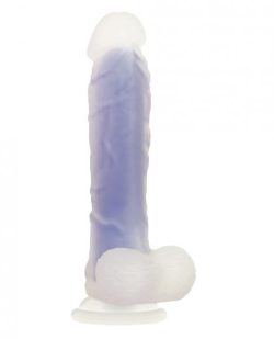 Luminous Dildo Glow In The Dark Purple main