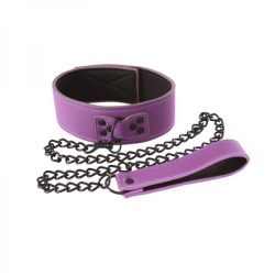 Lust Bondage Collar Purple main