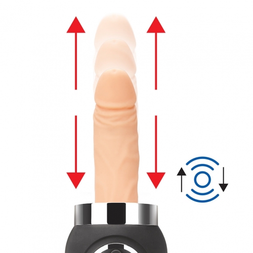 Lux Fetish Rechargeable Thrusting Sex Machine 4