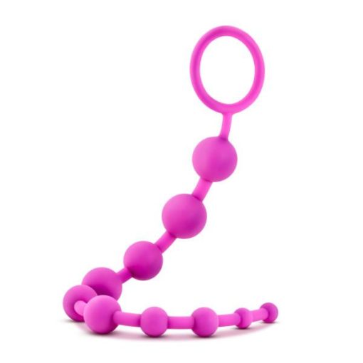 Luxe silicone 10 beads pink second