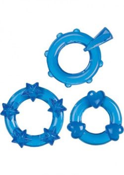Magic C Rings Set Of 3 Blue main
