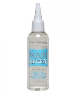 Main Squeeze Cooling Tingling Water Based Lubricant 3.4oz main