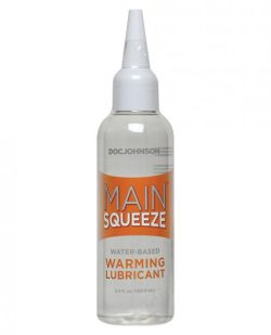 Main Squeeze Warming Water Based Lubricant 3.4 fl oz main