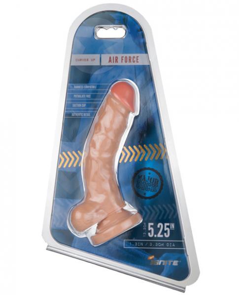 Major dick air force dong balls & suction cup vanilla second