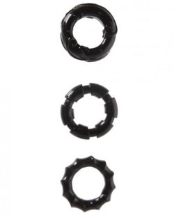 Malesation Stretchy Cock Rings 3 Pack main