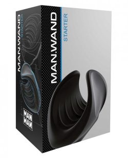 Man Wand Starter Black Masturbation Tool Black main