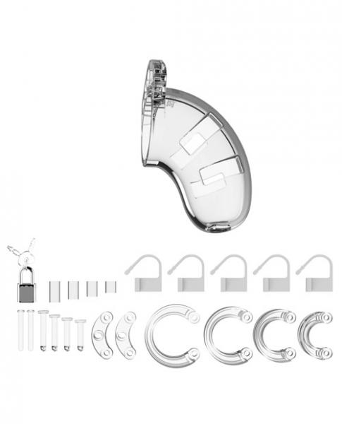 Mancage chastity 3. 5 inches cock cage model 1 clear second