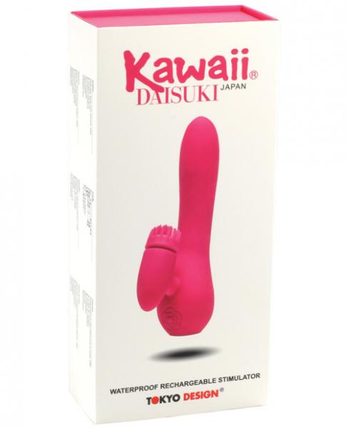 Maro kawaii natural daisuki 3 cerise pink vibrator second