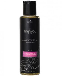 Me & You Massage Oil Pomegranate Fig/Coconut Plumeria 4.2oz main