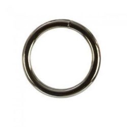 Metal ring medium - silver main
