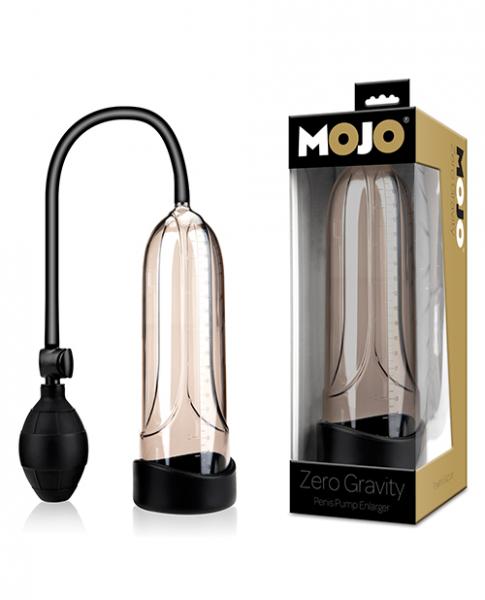 Mojo zero gravity penis pump enlarger black smoke second