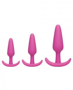 Mood Naughty 1 Anal Trainer Set Pink Set Of 3 main