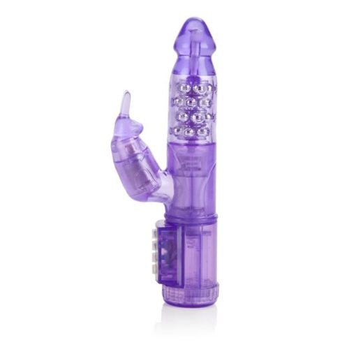 My First Jack Rabbit Vibrator Waterproof 5.25" Insertable - Purple second