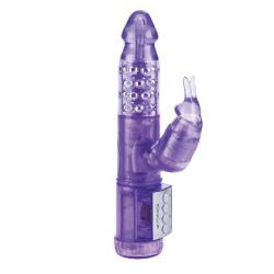 My First Jack Rabbit Vibrator Waterproof 5.25" Insertable - Purple main