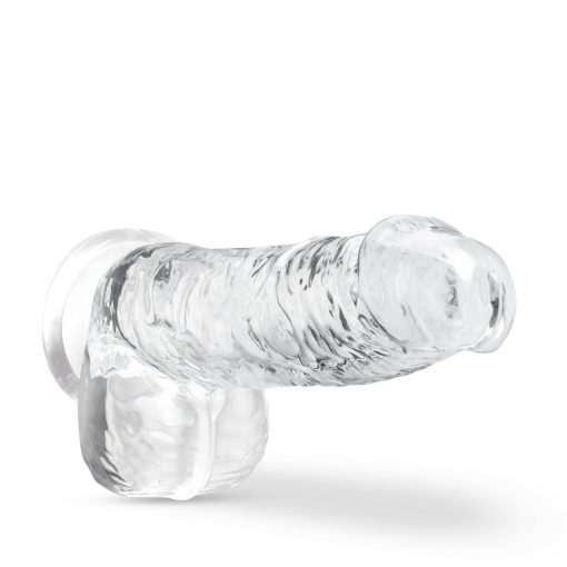 Blush naturally yours 6" crystalline dildo - diamond 1