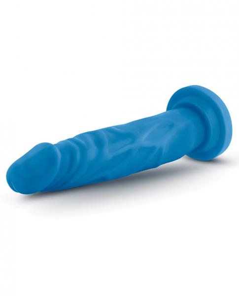 Neo 7.5 inches Dual Density Cock Neon Blue second