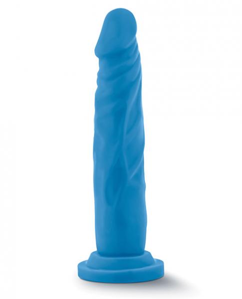 Neo 7.5 inches Dual Density Cock Neon Blue main