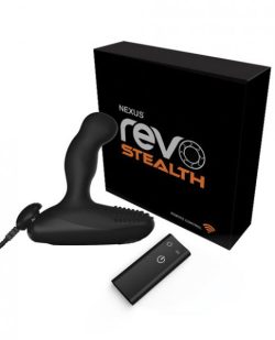 Nexus Revo Stealth Rotating Prostate Massager Black main