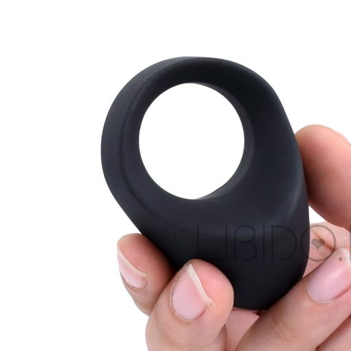Night-rider-vibrating-best-cock-ring-black-hand