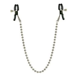 Nipple Clamps Silver Beaded Chain main