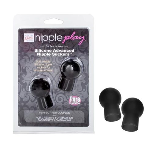 Nipple Play Advanced Silicone Nipple Suckers Black second