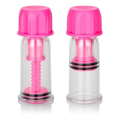 Nipple Play Vacuum Twist Suckers Pink main