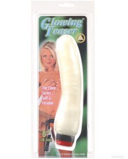 Nite lite glowing teaser white vibrator main