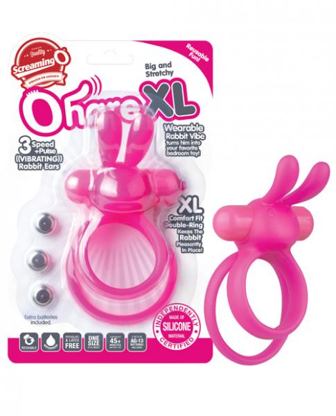 O hare xl rabbit ring pink second