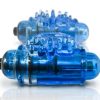O Wow Double Wammy Blue Vibrating Ring second