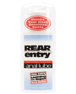 Ona Zees Rear Entry Desensitizing Anal Lubricant 3.4 ounces main