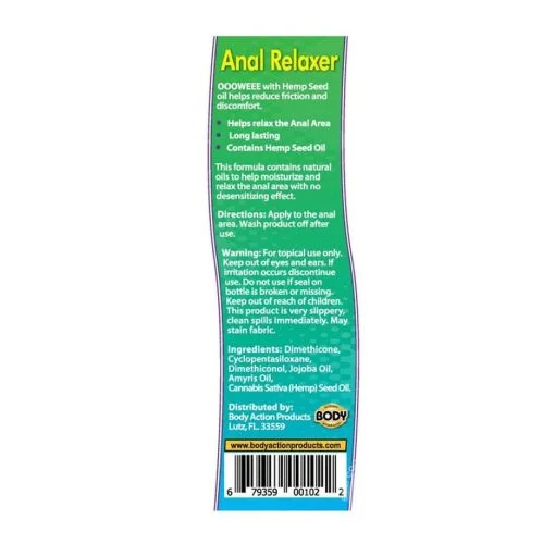 Ooowee-Anal-Relaxer-Lubricant-with-Hemp-Seed-Oil-1.7oz-packagine