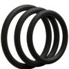 Optimale 3 Silicone C-Ring Set Thin Black main