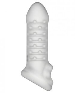 Optimale Extender With Ball Strap Thin Frost Clear Penis Extension main