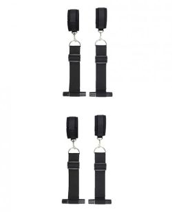 Ouch Door Restraint Kit Black main