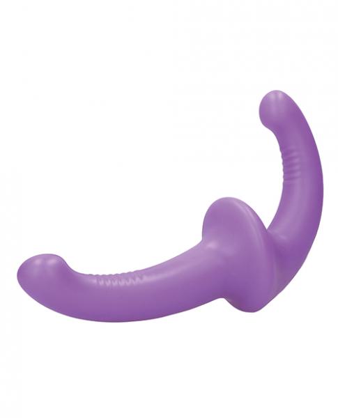 Ouch silicone strapless strap on purple second
