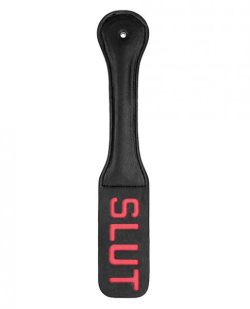 Ouch Slut Impression Paddle Black main