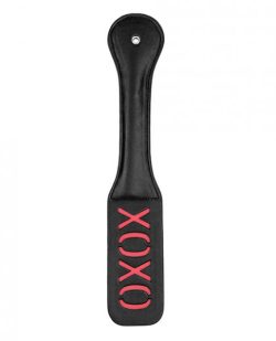 Ouch XOXO Impression Paddle Black main